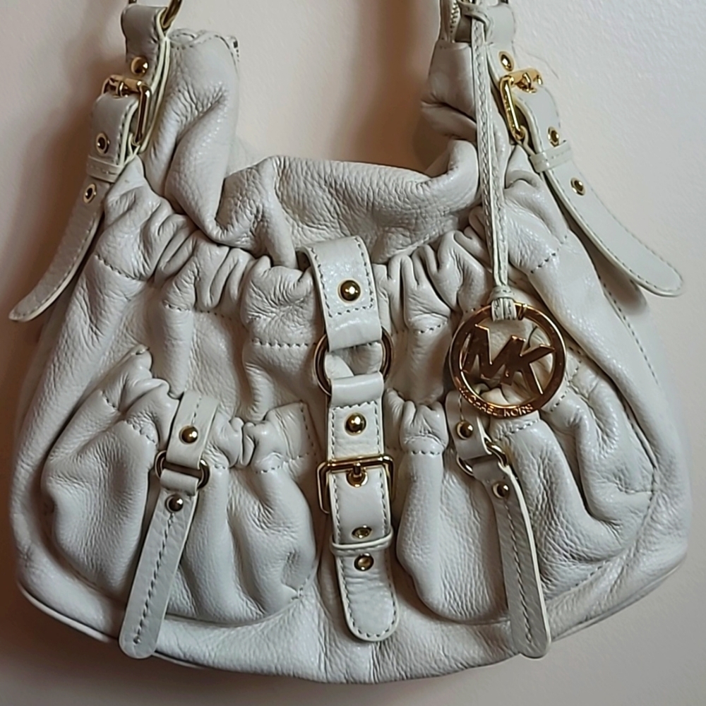 MICHAEL Michael Kors Soft Leather Hobo Shoulder Crossbody Bag